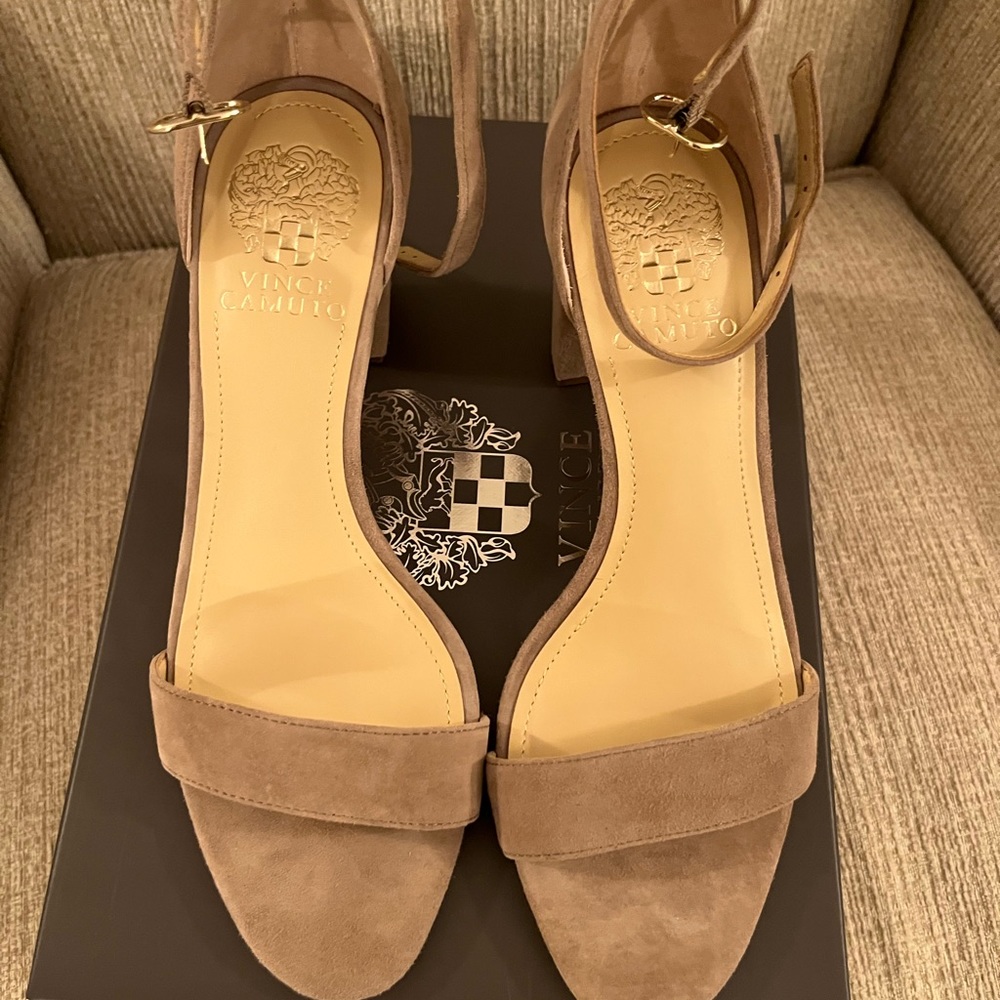 Suede sandals by Vince Camuto